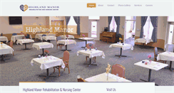 Desktop Screenshot of highlandmanornh.com
